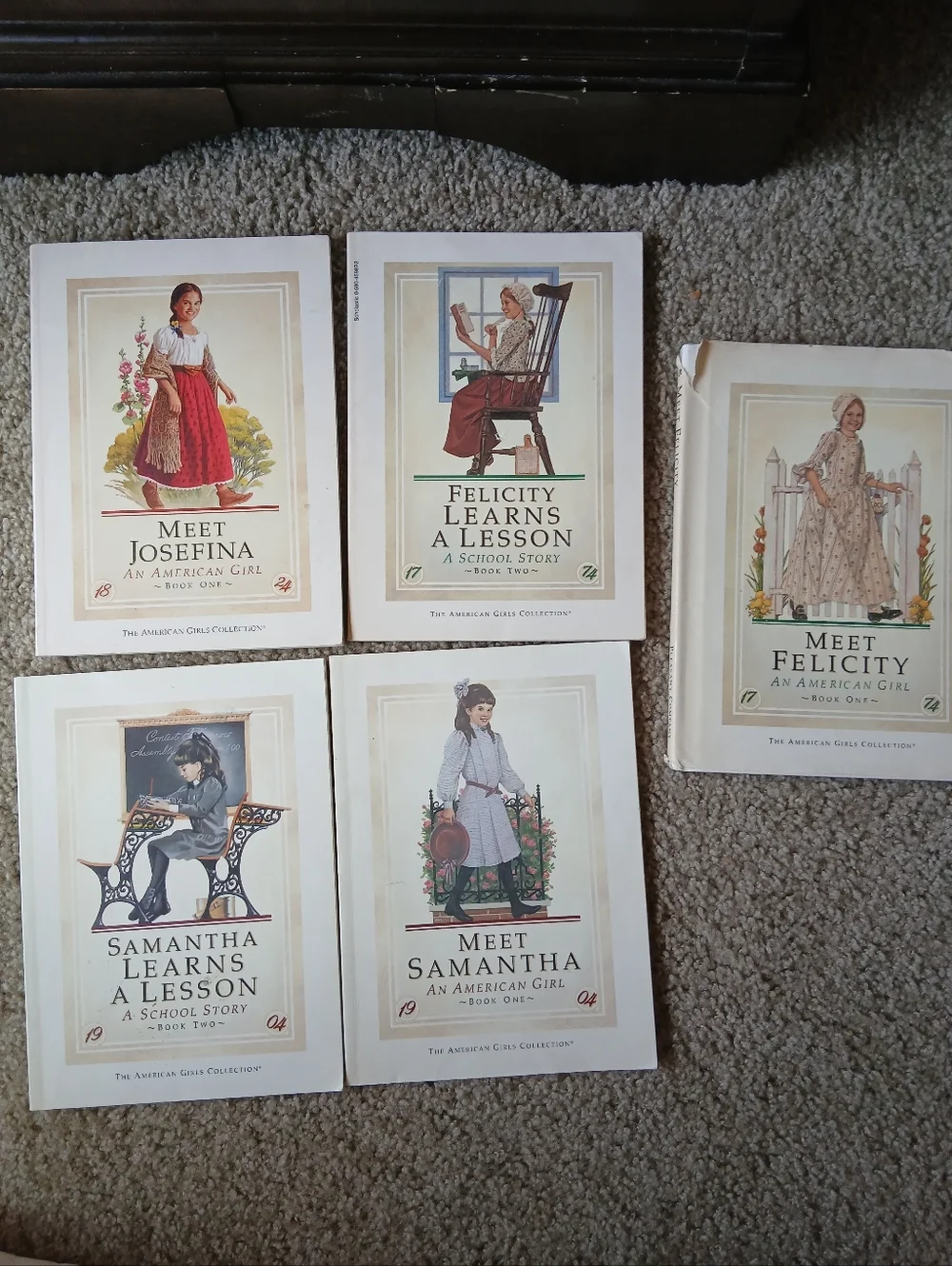 Vintage American Girl Book Lot — Josefina, Samantha, Felicity Pleasant Company - Picture 1 of 8